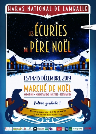 Les Ecuries du Père Noël se déroulent cette année du 13 au 15 décembre au Haras de Lamballe