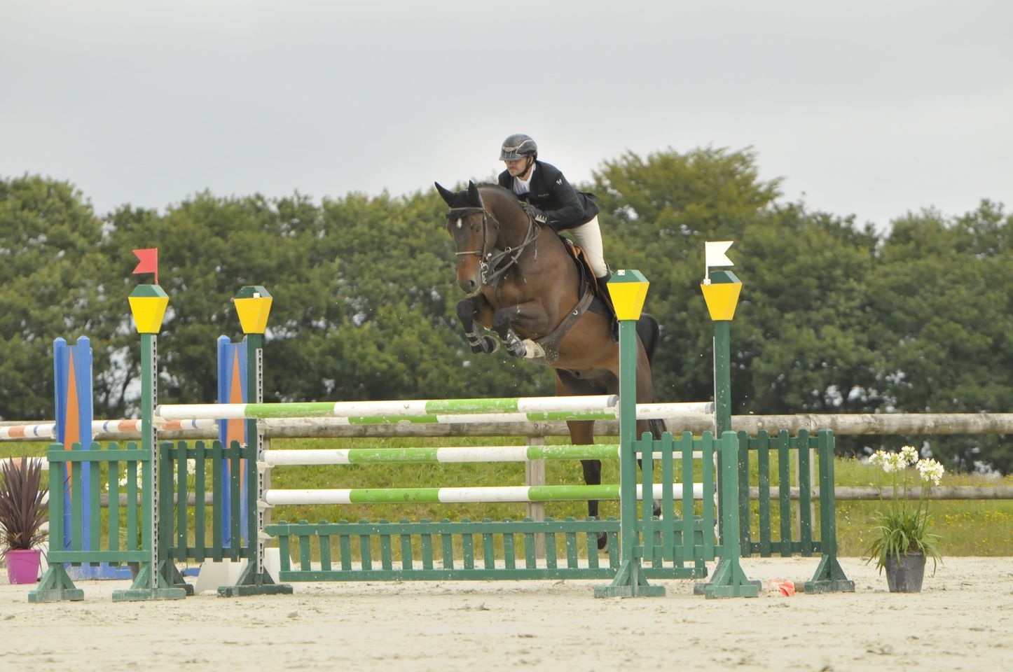 Concours CSO et Hunter SHF organisé par Iroise Horse Event à Landivisiau