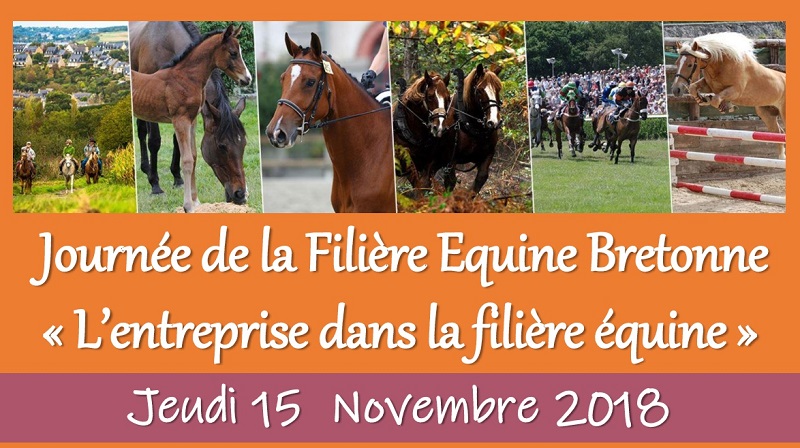 Programme Journée Filière Equine Bretonne le jeudi 15 novembre 2018