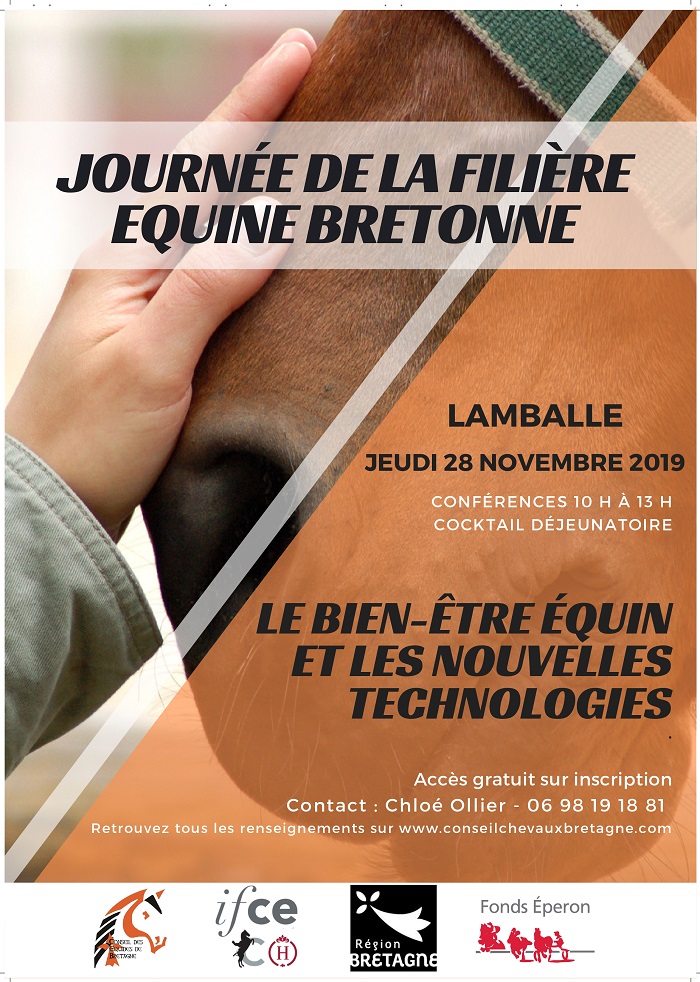 Bien-Etre Equin, Parlons-en le 28 novembre à Lamballe lors de la Journée de la Filière Equine Bretonne
