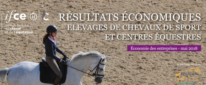 IFCE : Quels sont les résultats économiques des centres équestres et des élevages de chevaux de sport ?
