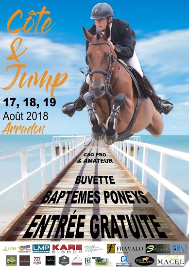 Côte & Jump : 1ère édition 17, 18 et 19 août à Arradon (56)