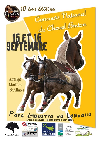 Concours National Breton à Lamballe 15 et 16 septembre