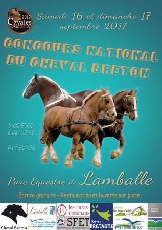 Concours National du Cheval Breton à Lamballe