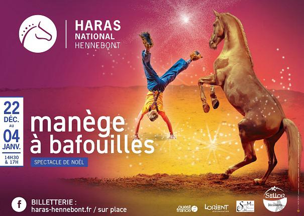 SPECTACLE DE NOËL Du 22 décembre 2018 au 4 janvier 2019 au Haras d'Hennebont