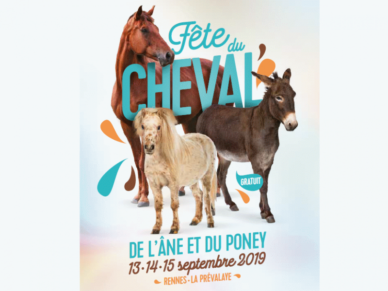 Fête du cheval de l'âne et du poney à Rennes La Prévalaye