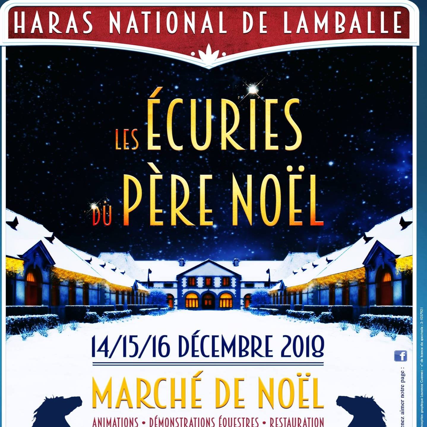 Les écuries du père Noel au Haras de Lamballe du 14 au 16 décembre