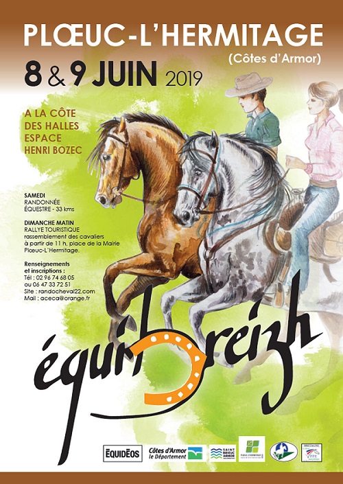 La fête de l'EquiBreizh à Ploeuc-L'Hermitage (22) 8 et 9 juin 2019