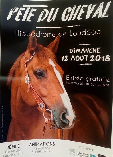 Fete du Cheval à Loudéac le dimanche 12 aout