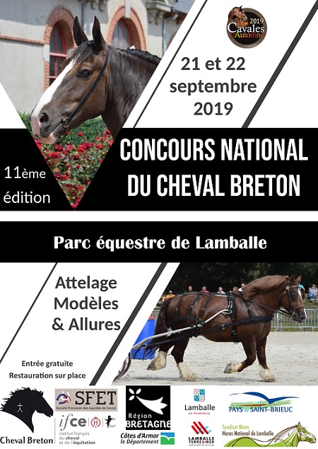 Concours National Breton à Lamballe 21 et 22 septembre